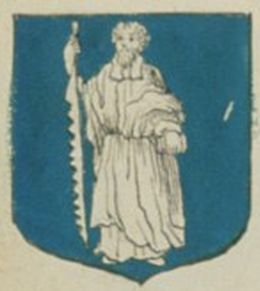 Coat of arms (crest) of Merchant Drapers in Locminé