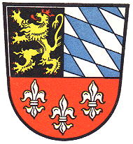 Wappen von Sulzbach-Rosenberg (kreis) / Arms of Sulzbach-Rosenberg (kreis)