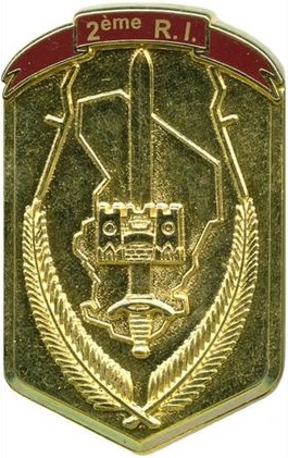 Coat of arms (crest) of the 2nd Infantry Regiment, Chadian Army