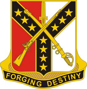 Coat of arms (crest) of 61st Cavalry Regiment, US Army