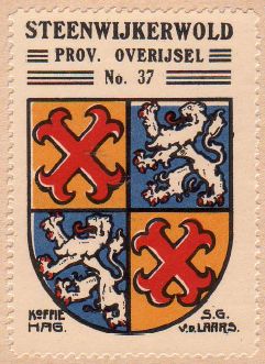 Wapen van Steenwijkerwold/Coat of arms (crest) of Steenwijkerwold