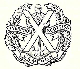 Coat of arms (crest) of the The Liverpool Scottish, British Army
