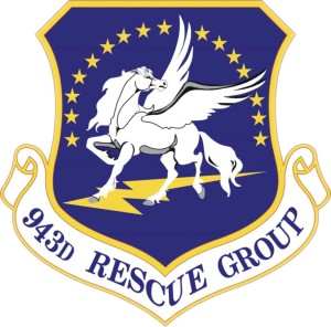 Coat of arms (crest) of the 943rd Rescue Group, US Air Force