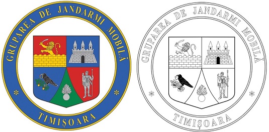 Arms of Timisoara Mobile Gendarmerie Group
