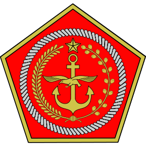 Arms (crest) of Military heraldry of Indonesia