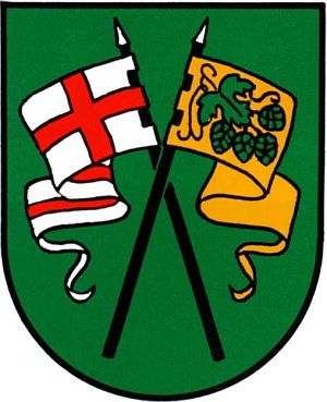 Wappen von Auberg/Arms of Auberg