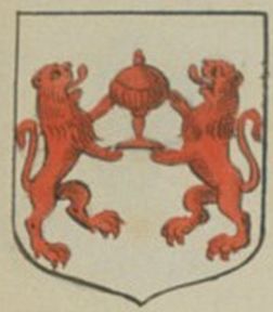 Coat of arms (crest) of Confraternity of the Coupe Rouge in Neuf-Brisach