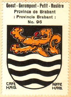 Wapen van/Blason de Geest-Gérompont-Petit-Rosière