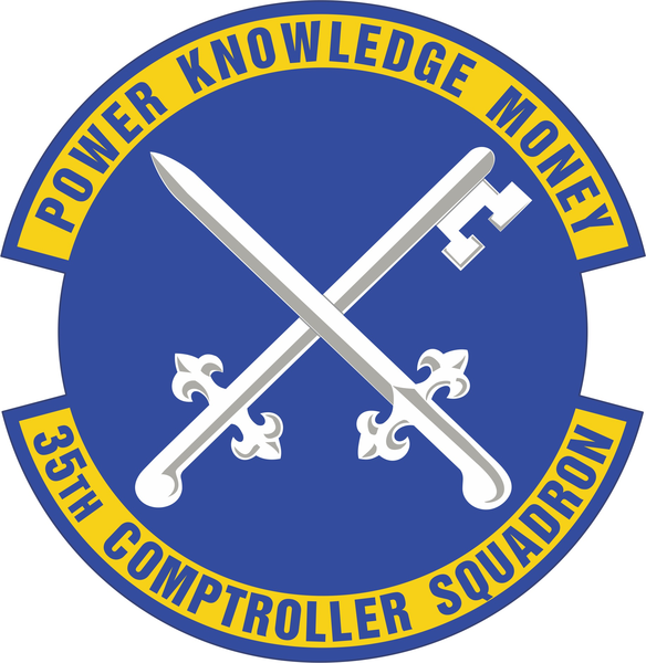 File:35th Comptroller Squadron, US Air Force.png