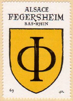 Blason de Fegersheim