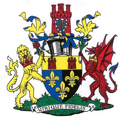 Arms (crest) of Monmouthshire