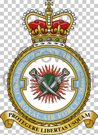 Coat of arms (crest) of the No 7 Force Protection Wing, Royal Air Force
