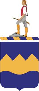 Coat of arms (crest) of the 414th (Infantry) Regiment, US Army