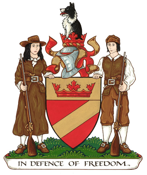 Coat of arms (crest) of Canada’s National Firearms Association