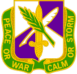 Coat of arms (crest) of 450th Civil Affairs Battalion, US Army