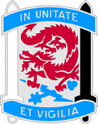 Coat of arms (crest) of 501st Military Intelligence Brigade, US Army