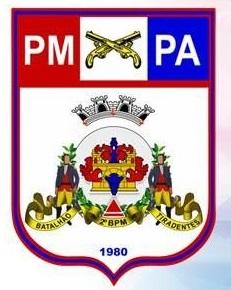 Coat of arms (crest) of 2nd Military Police Battalion Tiradentes, Military Police of Pará