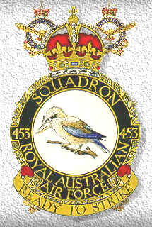 Coat of arms (crest) of the No 453 Squadron, Royal Australian Air Force