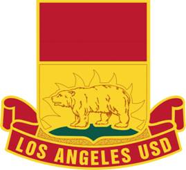 Arms of Fairfax High School Junior Reserve Officer Training Corps, Los Angeles Unified School District, US Army