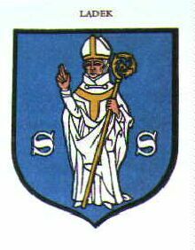 Arms of Lądek (village)