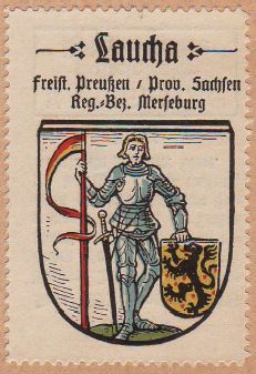 Wappen von Laucha an der Unstrut/Coat of arms (crest) of Laucha an der Unstrut
