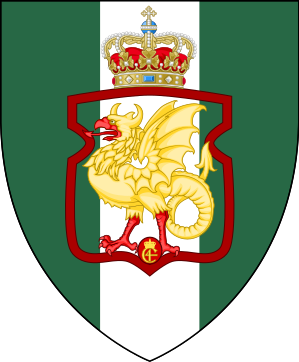 Arms of The Defence of Bornholm, Danish Army