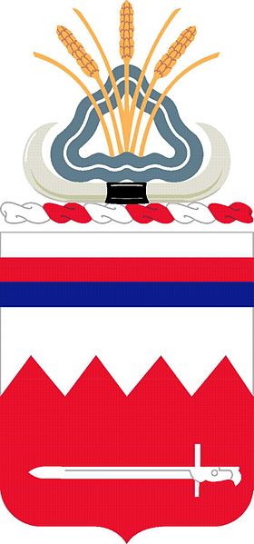 Coat of arms (crest) of the 65th Engineer Battalion, US Army