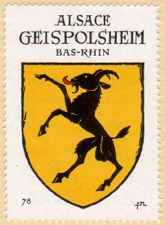 Blason de Geispolsheim