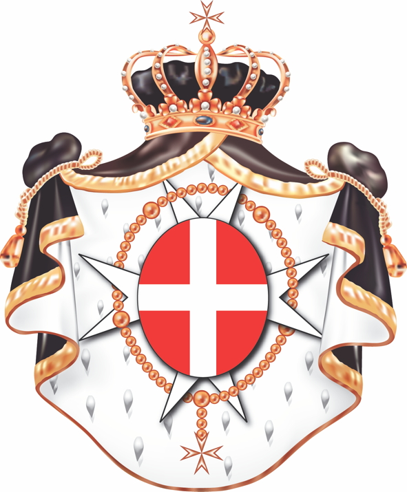 Arms (crest) of the Sovereign Military Hospitaller Order of Saint John of Jerusalem, of Rhodes and of Malta
