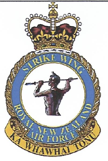 Coat of arms (crest) of the Strike Wing, RNZAF