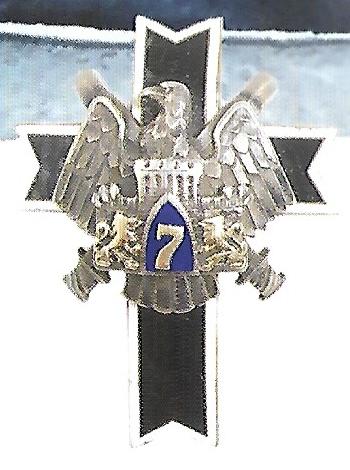 Coat of arms (crest) of 7th Infantry Regiment, Estonian Army