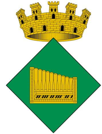 Escudo de Organyà/Arms of Organyà