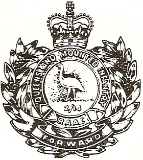 Coat of arms (crest) of the 2nd-14th Light Horse Regiment (Queensland Mounted Infantry), Australia