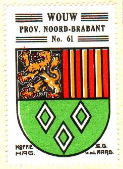 Wapen van Wouw/Coat of arms (crest) of Wouw