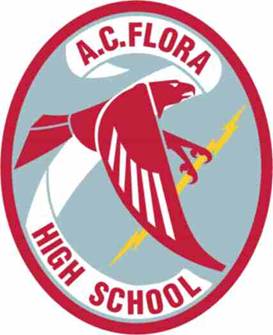 Arms of AC Flora High School Junior Reserve Officer Training Corps, US Army