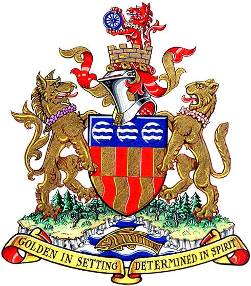 Arms (crest) of Langford