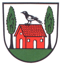 Wappen von Aglasterhausen/Arms of Aglasterhausen