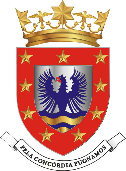 Coat of arms (crest) of Regional Command of the Azores, PSP