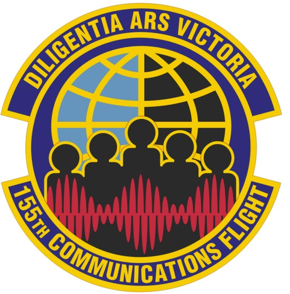 File:155th Communications Flight, US Air Force.png