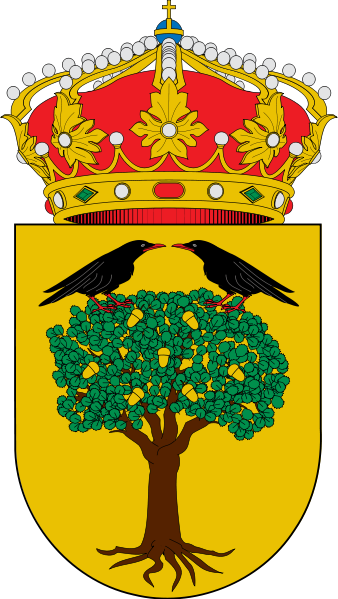 Escudo de Leciñena/Arms (crest) of Leciñena