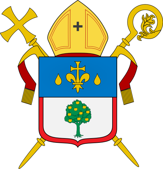 Arms (crest) of Diocese of Oliveira