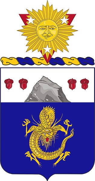 Coat of arms (crest) of the 15th Infantry Regiment, US Army