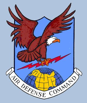 Coat of arms (crest) of the Air Defense Command, US Air Force