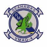 Coat of arms (crest) of the VMAQ-4 Seahawks, USMC