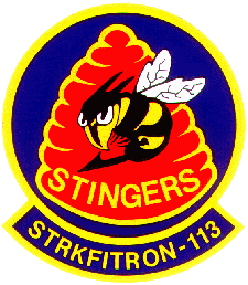 Coat of arms (crest) of the VFA-113 Stingers, US Navy