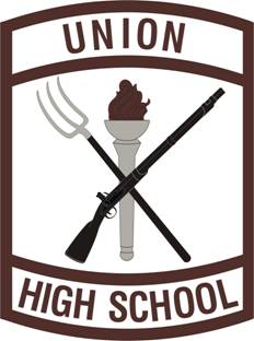 Arms of Union High School Junior Reserve Officer Training Corps, US Army