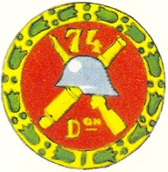 Coat of arms (crest) of the 74th Division