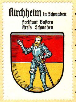 Wappen von Kirchheim in Schwaben