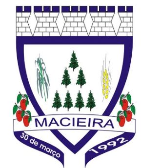 Arms (crest) of Macieira (Santa Catarina)