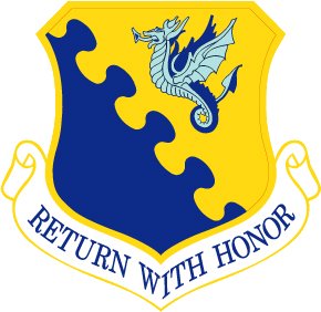 Coat of arms (crest) of the 31st Fighter Wing, US Air Force